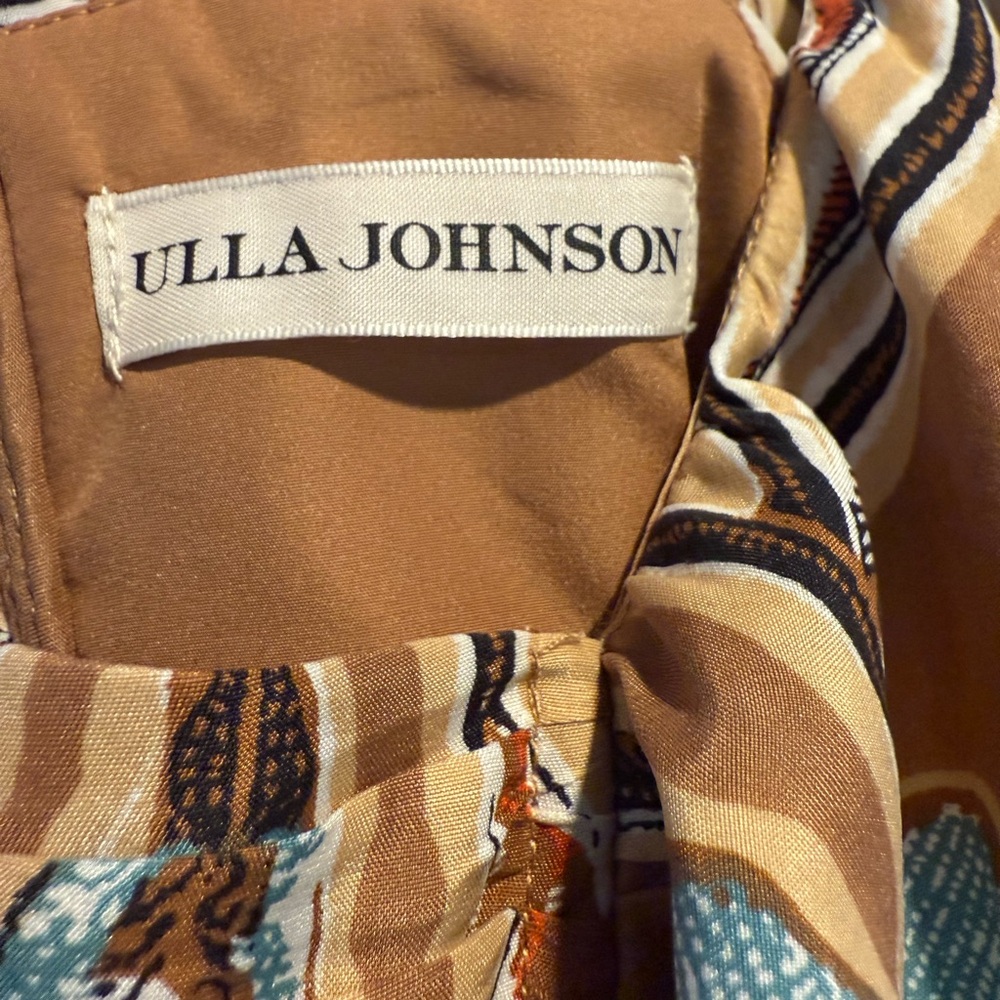 Ulla Johnson midi silk Miriam Dress size 2 like new! - Picture 3 of 3